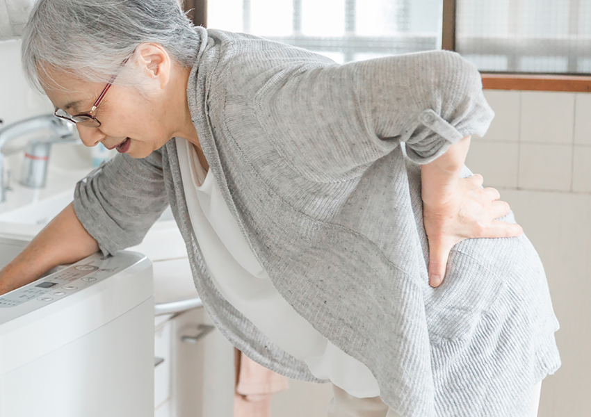 ぎっくり腰イメージ